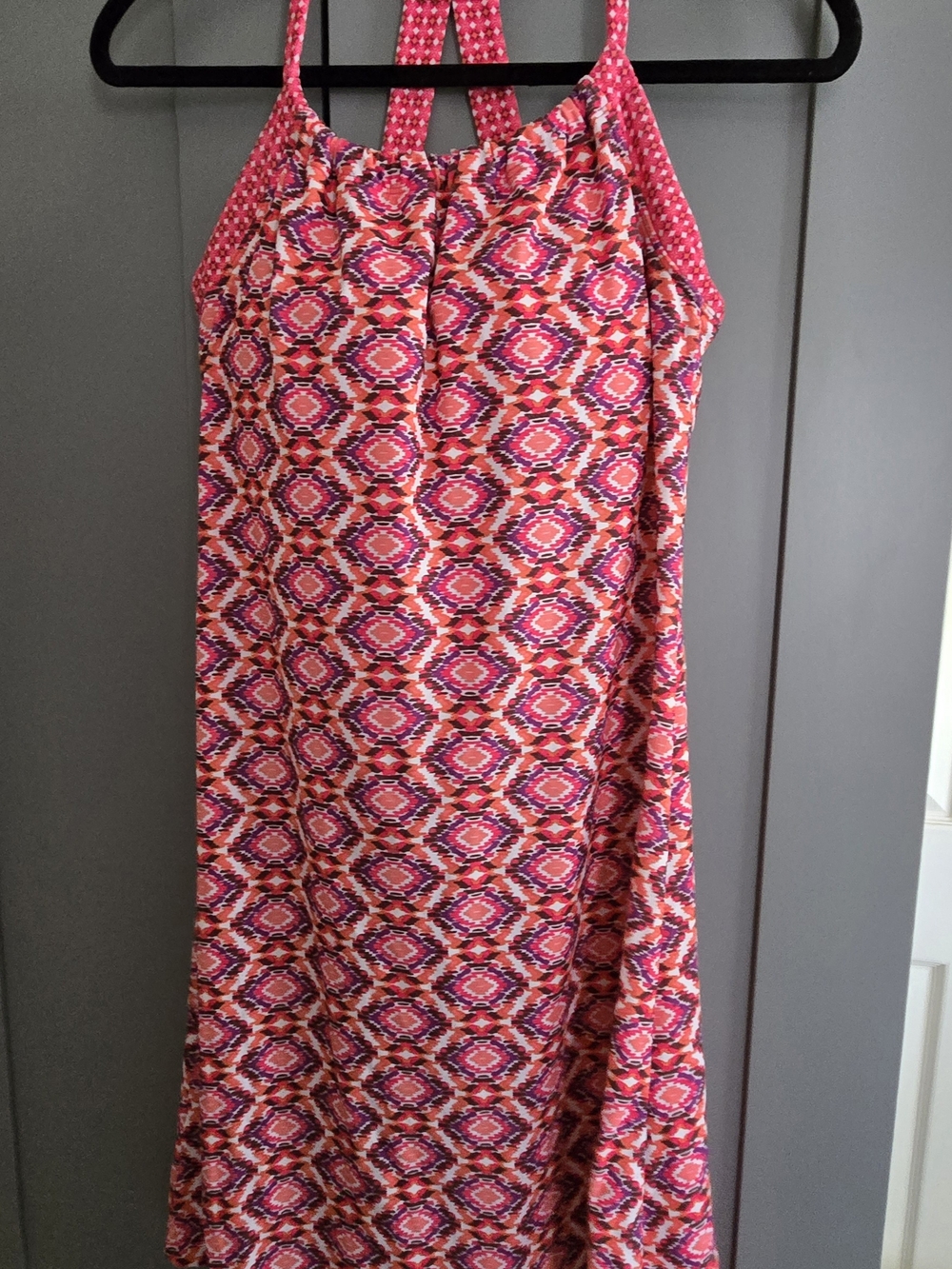 Prana Pink Patterned Sundress